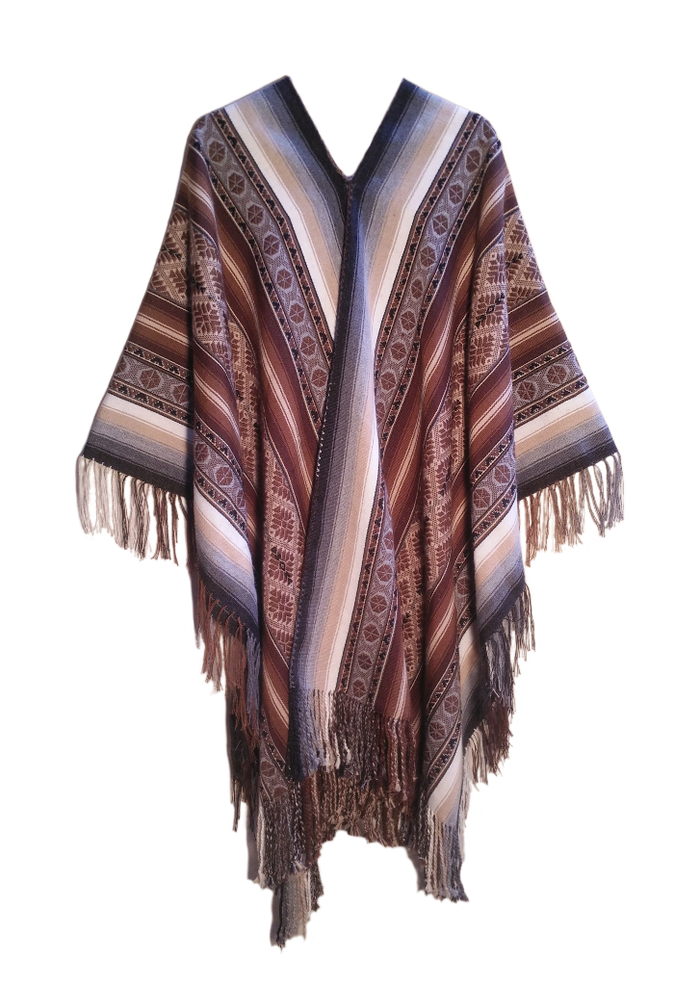 Poncho peru alpaca clearance