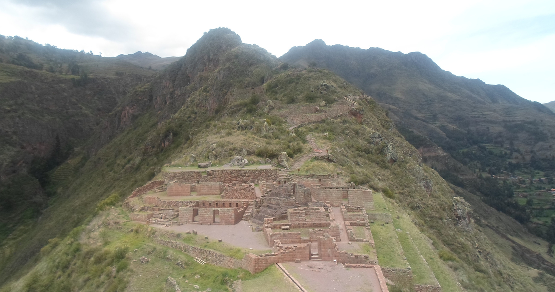 The Intihuatana at the Pisac archaeological site